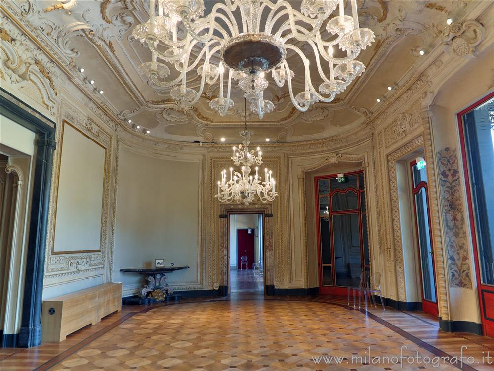 Arcore (Monza e Brianza, Italy) - Oval hall of Villa Borromeo d'Adda